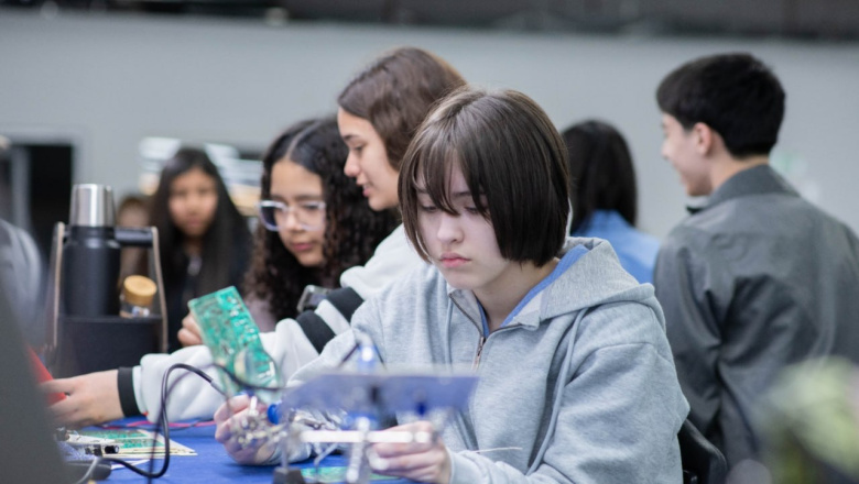Más de 200 chicos de Colegios Técnicos de Río Grande participaron de la 2° edición de Tecnogrande