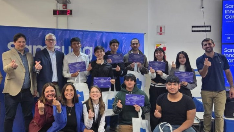 Samsung Argentina entregó certificados a 11 estudiantes fueguinos graduados en Inteligencia Artificial