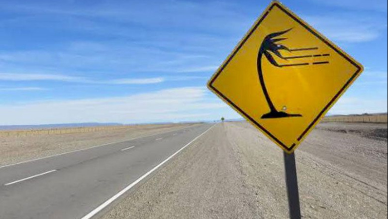 Alertan sobre condiciones extremas de viento en Santa Cruz