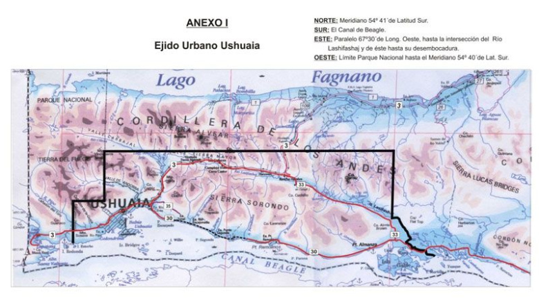 Arquitectos y especialistas cuestionan la ampliación del ejido urbano en Ushuaia