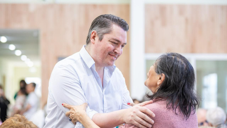 El intendente Perez saludó a las vecinas y vecinos de Río Grande por Nochebuena y Navidad