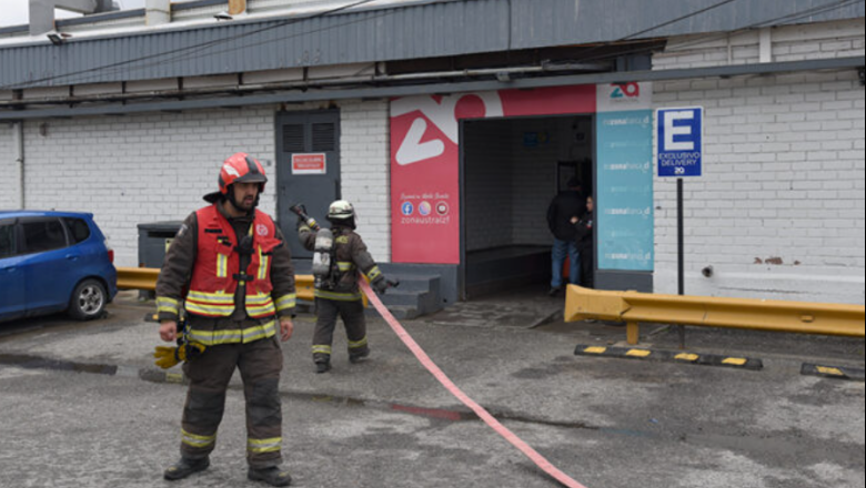 Principio de incendio en local de comida rápida obligó a evacuar Zona Franca
