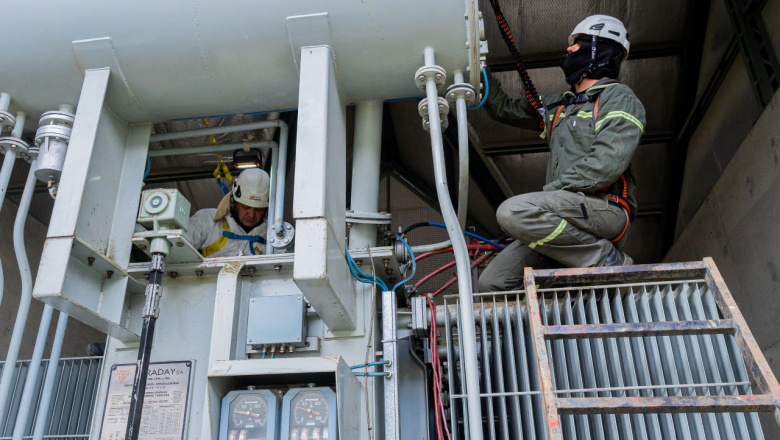 Concluyeron los trabajos realizados este fin de semana en el sistema eléctrico de Ushuaia