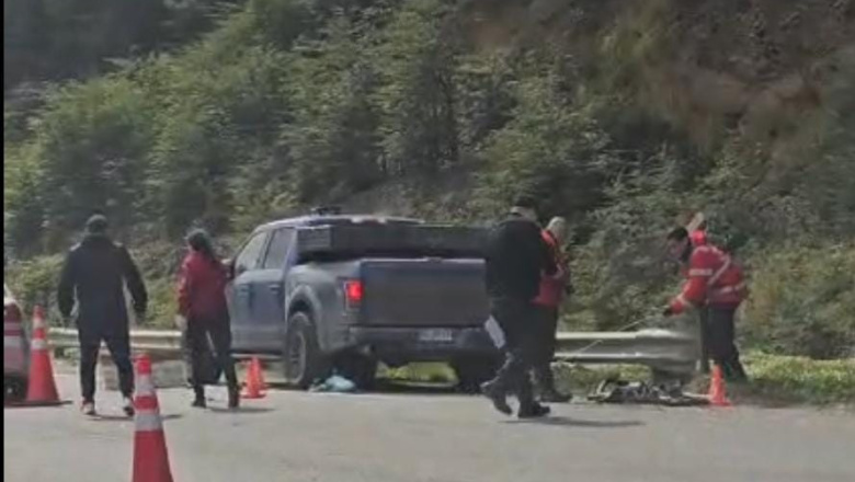 Una ciclista murió atropellada por una camioneta chilena a la salida de Ushuaia