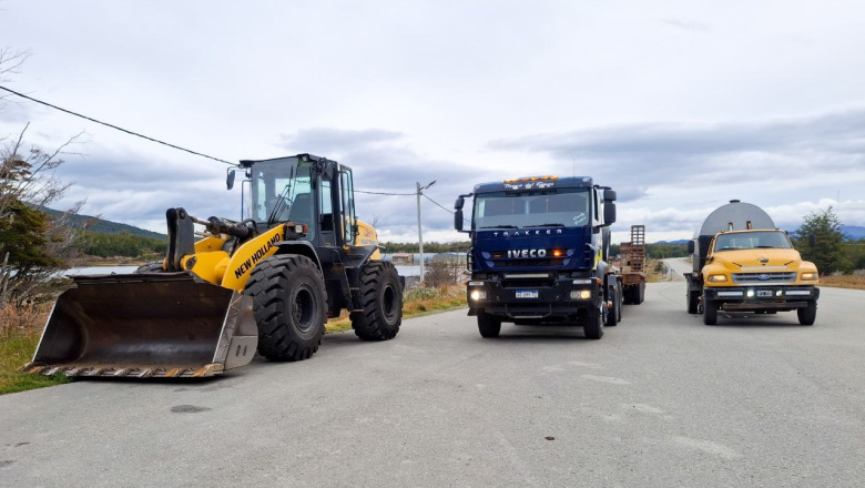 Vialidad provincial realiza trabajos de conservación en rutas estratégicas de Tierra del Fuego
