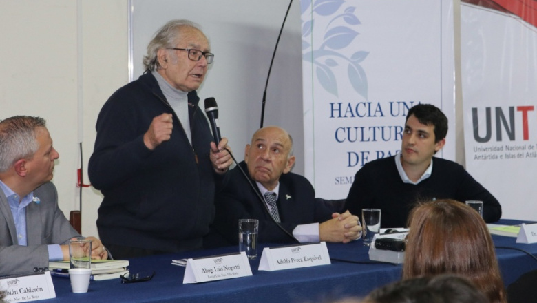 La UNTDF otorgará el Doctorado Honoris Causa a Adolfo Pérez Esquivel