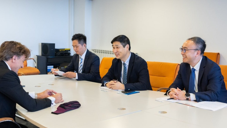 Directivos del BTF y el ICBC de China acordaron una agenda de trabajo conjunta