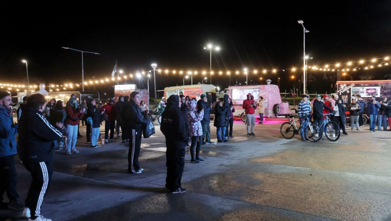 En Río Grande, el Municipio cerró con éxito la temporada de verano en el ‘Patio Gastronómico’