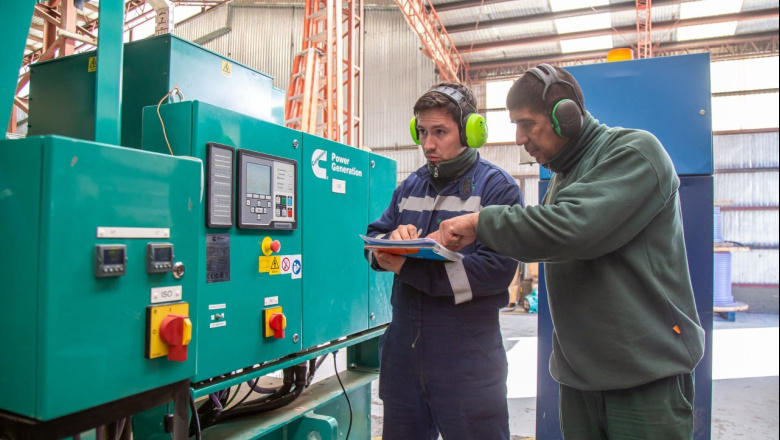 Gobierno informó que ya está en marcha el nuevo generador en la usina eléctrica de Tolhuin
