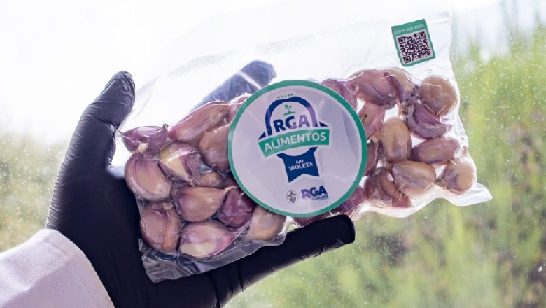 "RGA Alimentos” suma ajos violetas fueguinos y amplía su línea de producción local