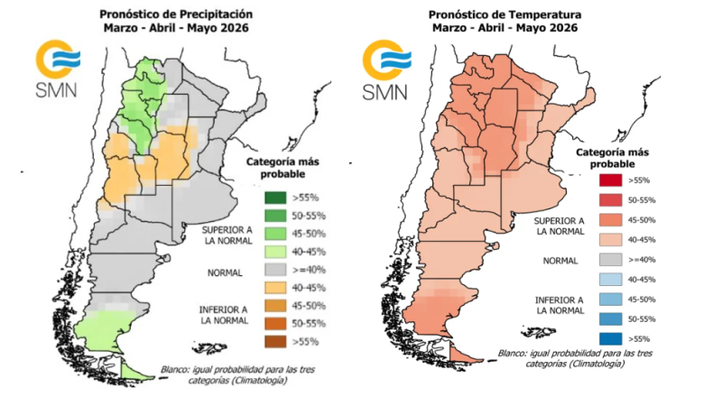 Más lluvias y temperaturas inusuales: cómo será el otoño en Tierra del Fuego