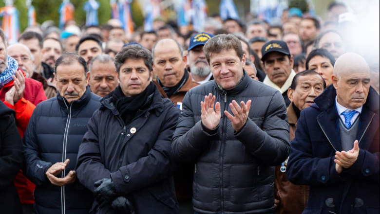 Melella encabezó en Ushuaia el acto central por el 44° aniversario de la guerra de Malvinas