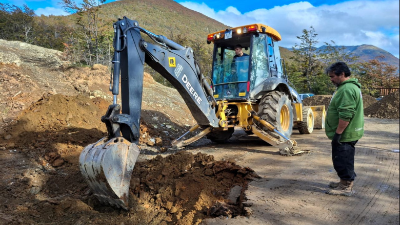 Vialidad Provincial continúa trabajando en distintas rutas de Ushuaia, Tolhuin y Río Grande
