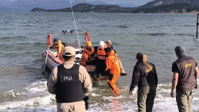 Rescataron a una mujer que realizaba una caminata en la ‘senda costera’ del Parque Nacional