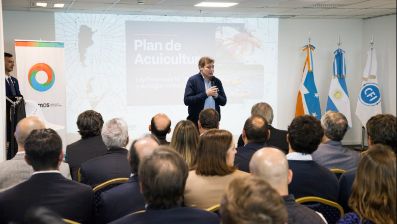 Melella presentó el nuevo plan de acuicultura provincial: “Viene a generar empleo genuino”