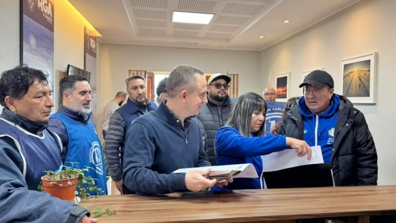 Díaz recibió a dirigentes de ATE por reclamo salarial: “Cada planteo que hacen los trabajadores es atendido”