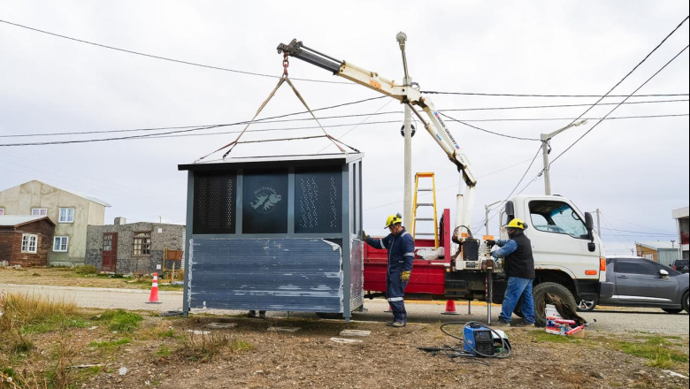 El Municipio incorporó nuevas garitas de colectivos en distintos sectores de Río Grande