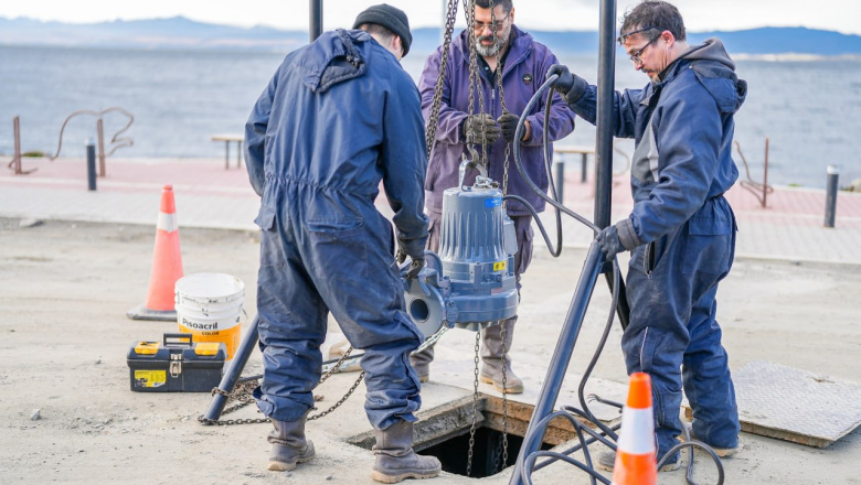 La DPOSS adquirió nuevo equipamiento para las estaciones de bombeo cloacales en Ushuaia