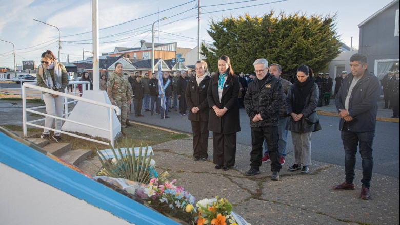 Río Grande acompañó el acto por el 44° aniversario del hundimiento del Crucero General Belgrano