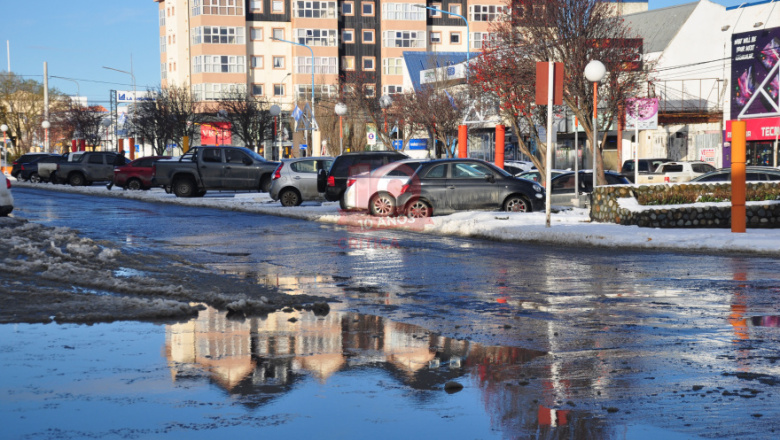 La primera semana de mayo arranca con lluvias y nevadas durante tres días seguidos en Río Grande