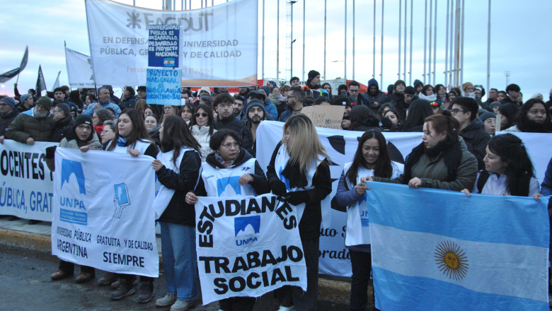 Río Grande se sumó al reclamo para que se cumpla con la Ley de Financiamiento Universitario