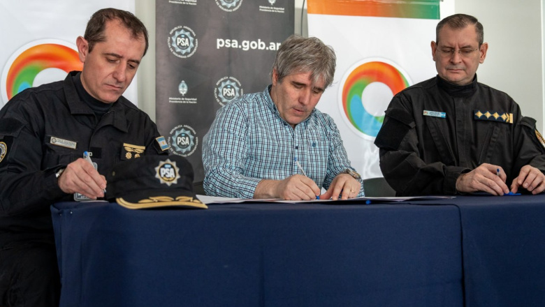 Firman acuerdo de cooperación para actuar ante contingencias en el aeropuerto de Río Grande
