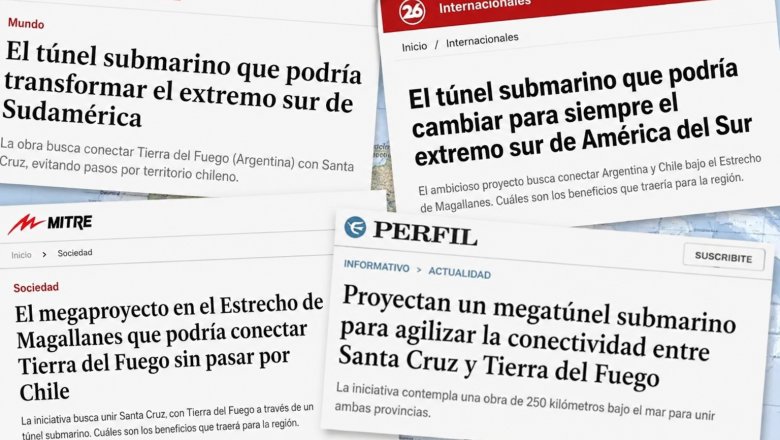 El túnel bajo el Estrecho de Magallanes volvió a instalarse en los titulares (pero está lejos de la realidad)