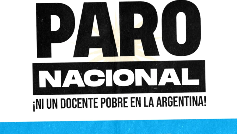 SUTEF se suma al paro nacional docente y profundiza las medidas de fuerza en Tierra del Fuego