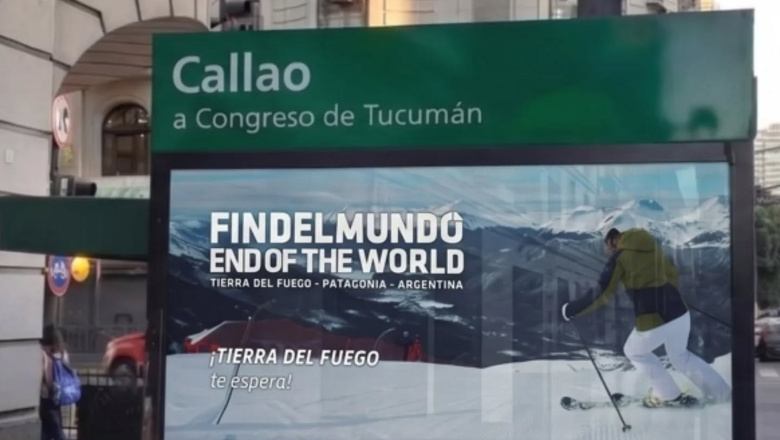 Lanzan campaña en la Ciudad de Buenos Aires para promocionar el invierno fueguino