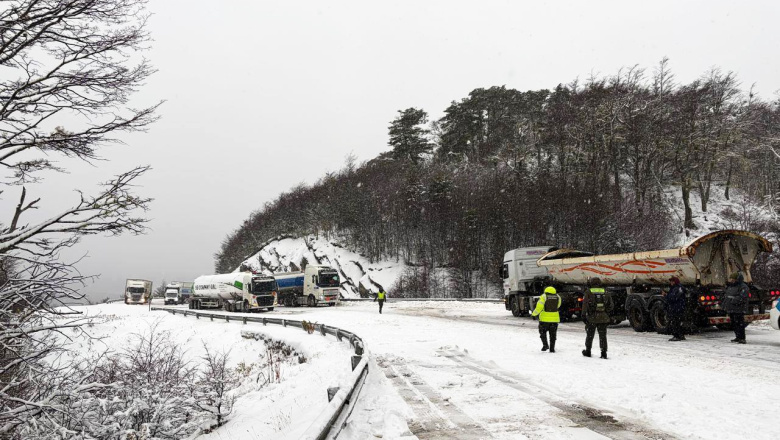 Piden extremar cuidados al conducir en distintos sectores de la Ruta 3 ante el inicio del invierno