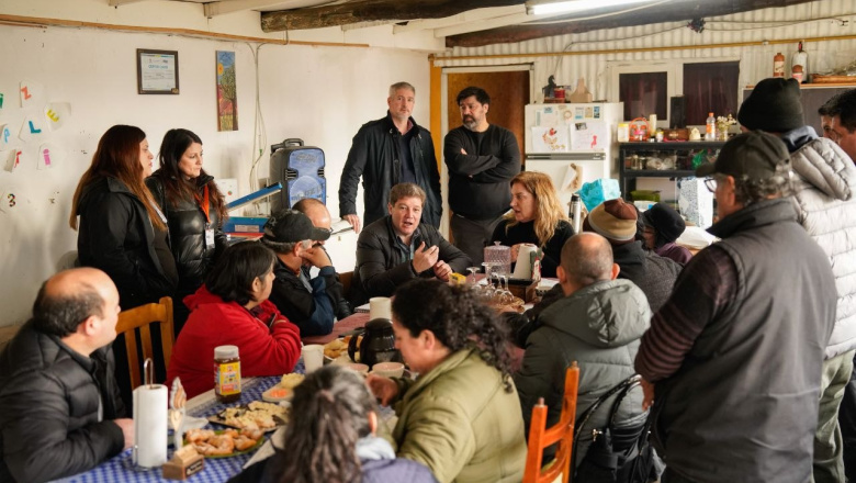 Melella se reunió con productores de Margen Sur para avanzar en la regularización de tierras