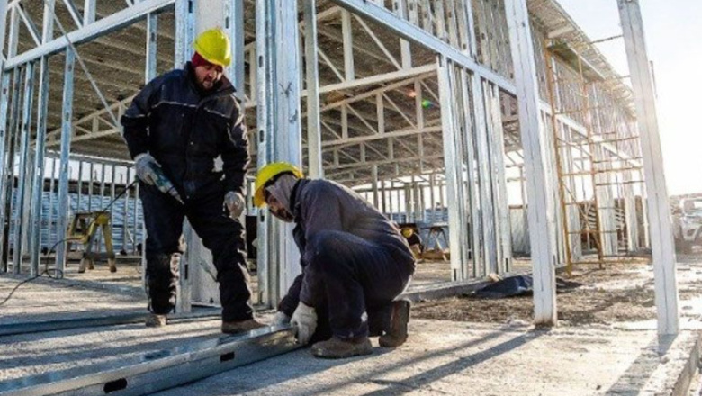 Construcción: más permisos en Ushuaia, obras más grandes en Río Grande
