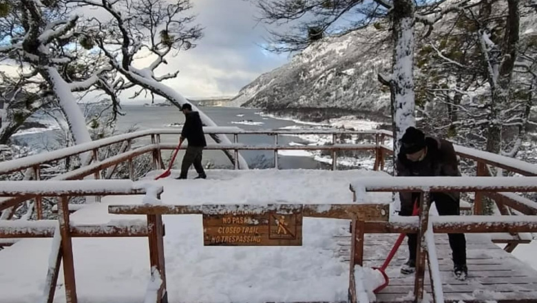 El Mirador Lapataia vuelve a recibir visitantes tras finalizar las tareas de recuperación