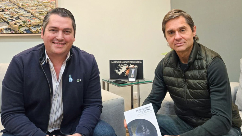 Martín Perez recibió a Federico Sciurano y analizaron la actualidad de Río Grande y la provincia