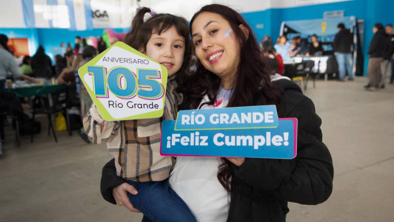 Con kermeses en Chacra II y Margen Sur, el Municipio celebró el 105° aniversario de Río Grande