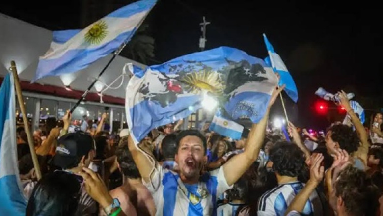 Los hinchas argentinos no podrán ingresar a la semi con Inglaterra con imágenes de las Islas Malvinas