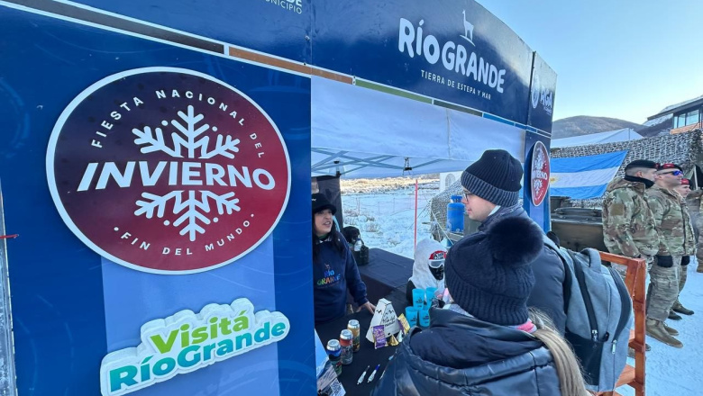 Río Grande promocionó su oferta turística y productiva en la ‘Fiesta Nacional del Invierno’