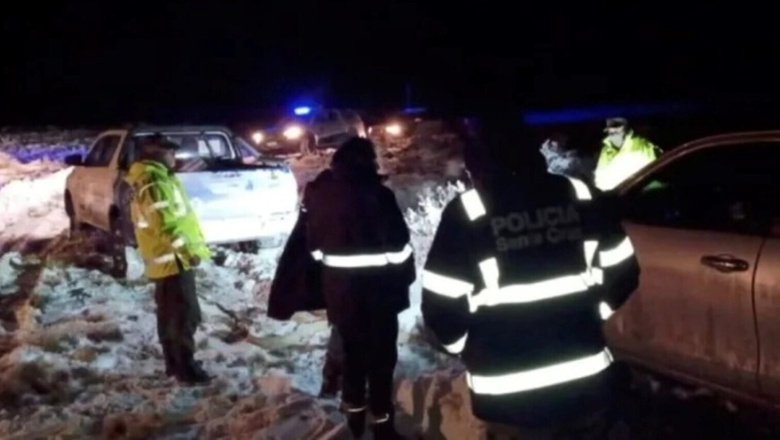 Más de 44 horas a 22 grados bajo cero: rescataron a una pareja que quedó atrapada en su camioneta