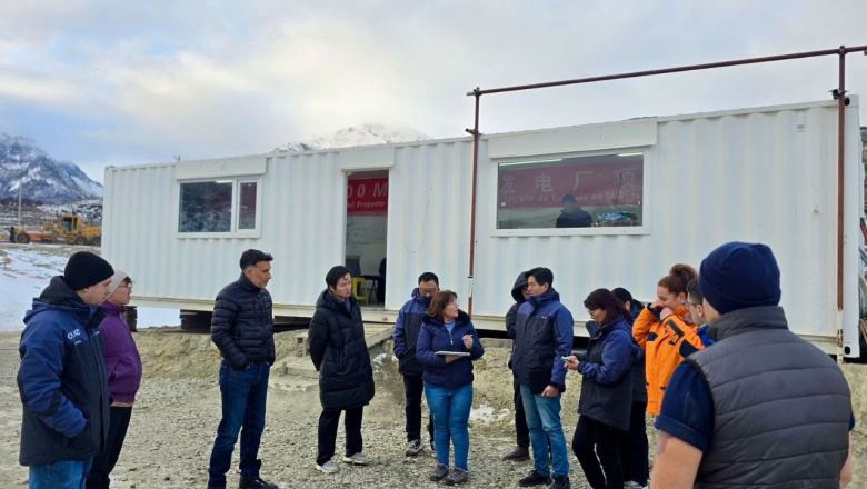 Arriba el equipamiento para la nueva usina de Ushuaia y ultiman operativo de traslado