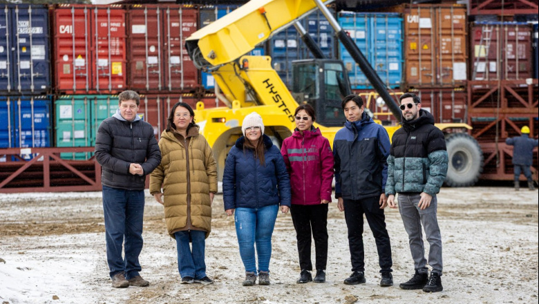 “Es una inversión real y concreta”: Melella recorrió la obra de la nueva usina de Ushuaia