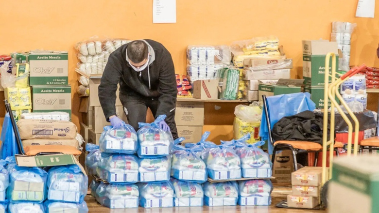 Este lunes 3 comienza la entrega de módulos alimentarios municipales en Río Grande
