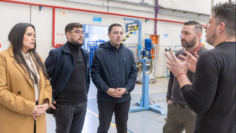 El Municipio acompañó la puesta a punto de la planta de Aires del Sur