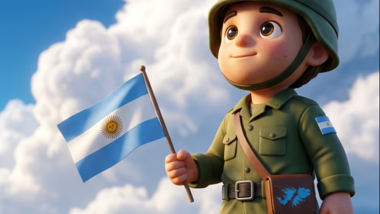 Malvinito, el personaje infantil que, con ayuda de la inteligencia artificial, relata historias de grandes héroes para los más chicos