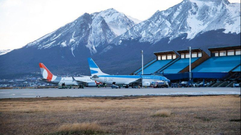 Ushuaia marcó un récord aéreo en pleno invierno impulsada por los vuelos desde Brasil