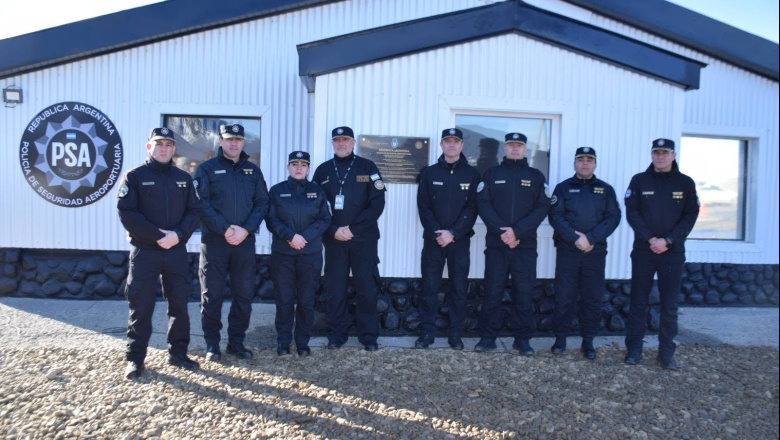 La Policía de Seguridad Aeroportuaria creó una nueva unidad regional en Ushuaia