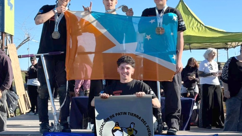 El Scooter fueguino nuevamente hizo historia: tres campeones nacionales rumbo al Mundial