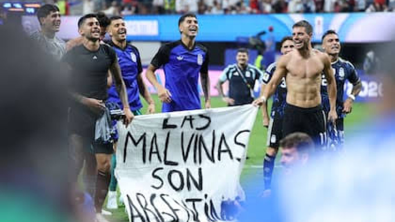 “Gracias, Leo, por ser capitán de una Selección que tampoco se olvidó de Nuestras Malvinas”