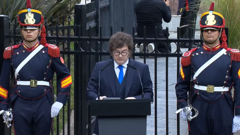 Javier Milei hablará en cadena nacional el próximo jueves por el tema Malvinas