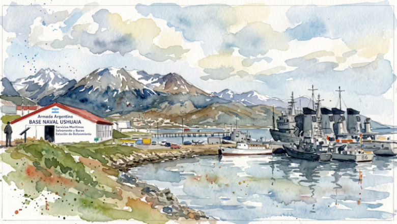 Cómo será la Base Naval Integrada de Ushuaia, un proyecto demorado que Milei quiere acelerar