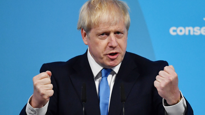 Tras el anuncio de Milei, el ex primer ministro británico Boris Johnson pidió refuerzos militares en las Malvinas